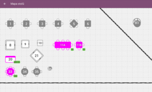 ekasa do reštaurácie ponúka grafickú mapu stolov
