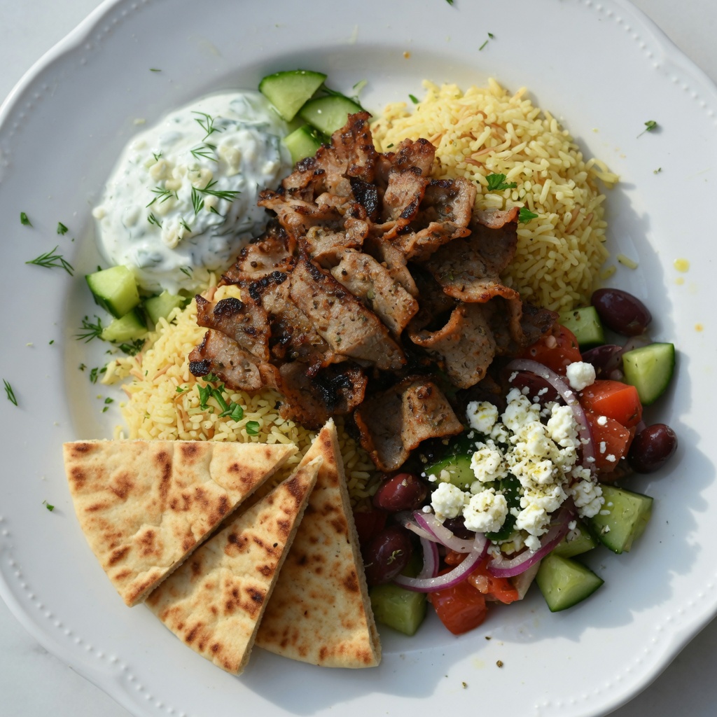 Gyros talir