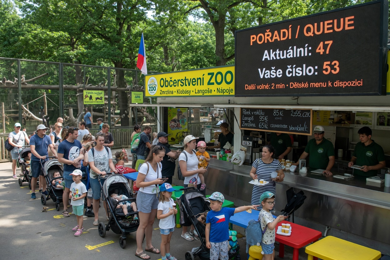 KASA FIK vyvolávací systém v ZOO